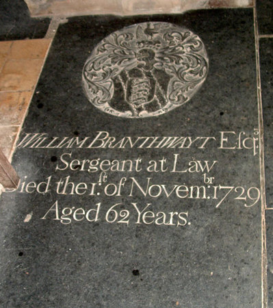 18 William Branthwayte, son of William & Julian